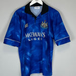 1993/95 NEWCASTLE UNITED COLE 9 AWAY SHIRT (M) ASICS - Cult Kits - Medium - Buy Vintage Football Shirts, Authentic Retro Football Shirts For Sale, Classic Football Shirts & Soccer Jersey