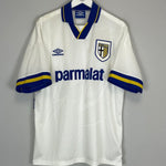 1993/95 PARMA *MINT* HOME SHIRT (L) UMBRO - Cult Kits - Large - Buy Vintage Football Shirts, Authentic Retro Football Shirts For Sale, Classic Football Shirts & Soccer Jersey
