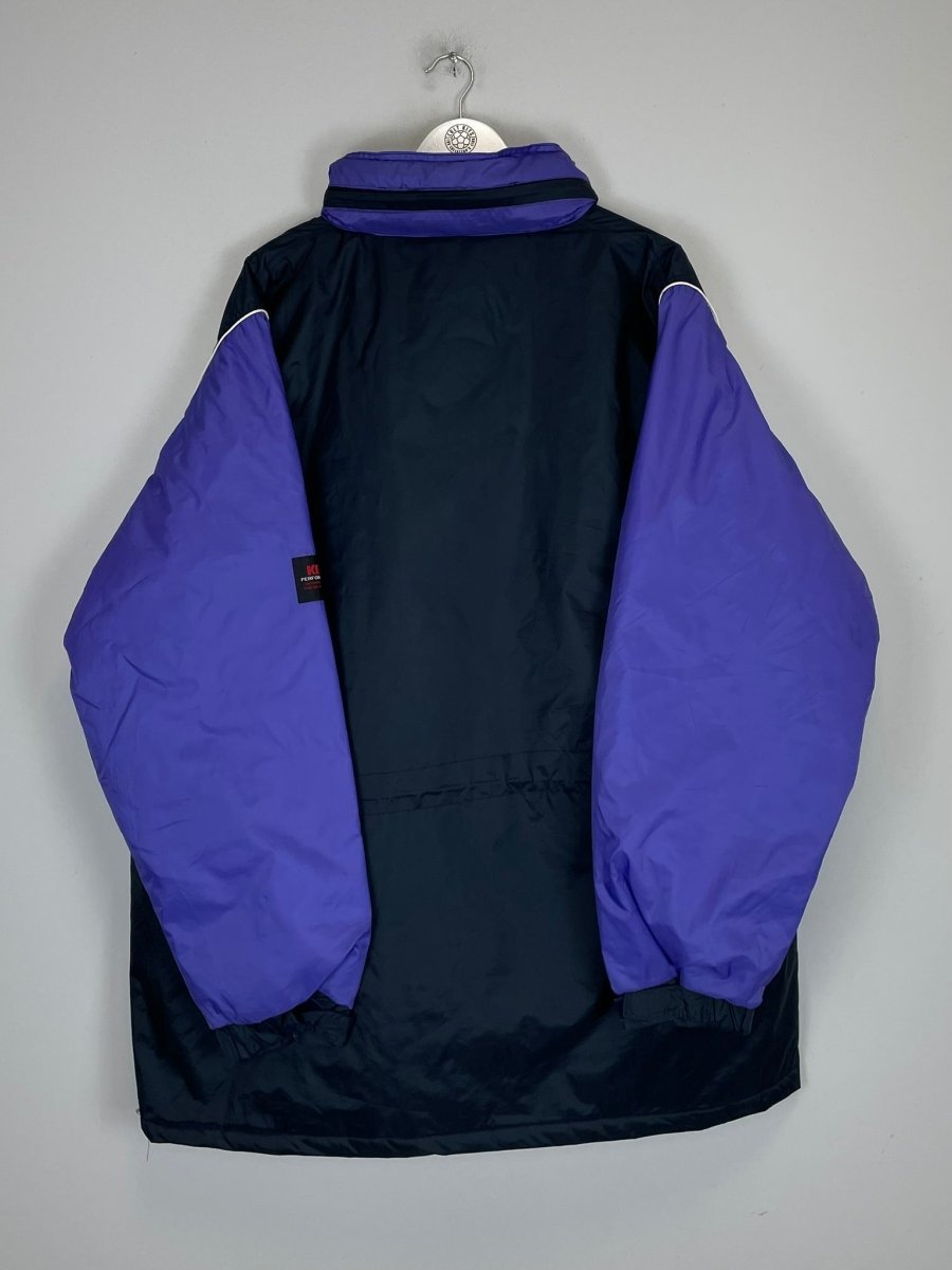 1993/95 REAL VALLADOLID BENCH COAT JACKET (XL) KELME - Cult Kits - XL - Buy Vintage Football Shirts, Authentic Retro Football Shirts For Sale, Classic Football Shirts & Soccer Jersey