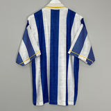 Shop 1993/95 SHEFFIELD WEDNESDAY HOME SHIRT (L) PUMA, classic football shirts, vintage football shirts & retro soccer jerseys at Cult Kits