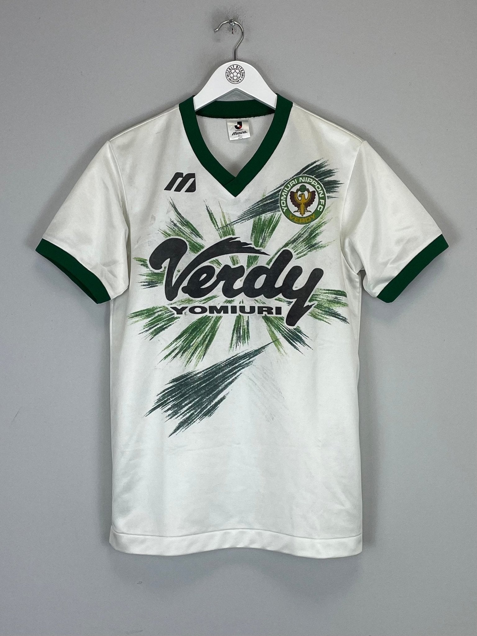 Shop 1993/95 TOKYO VERDY HOME SHIRT (M) MIZUNO, classic football shirts, vintage football shirts & retro soccer jerseys at Cult Kits