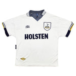 Buy 1993/95 Tottenham Home Shirt (M) Umbro ~ Free worldwide shipping ~ Authentic Vintage Football Shirts from Cult Kits