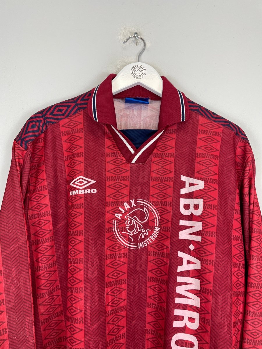 1994 AJAX TRAINING SHIRT (XL) UMBRO - Cult Kits - XL - Buy Vintage Football Shirts, Authentic Retro Football Shirts For Sale, Classic Football Shirts & Soccer Jersey