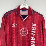 1994 AJAX TRAINING SHIRT (XL) UMBRO - Cult Kits - XL - Buy Vintage Football Shirts, Authentic Retro Football Shirts For Sale, Classic Football Shirts & Soccer Jersey