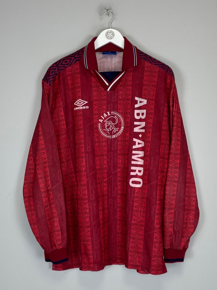 1994 AJAX TRAINING SHIRT (XL) UMBRO - Cult Kits - XL - Buy Vintage Football Shirts, Authentic Retro Football Shirts For Sale, Classic Football Shirts & Soccer Jersey