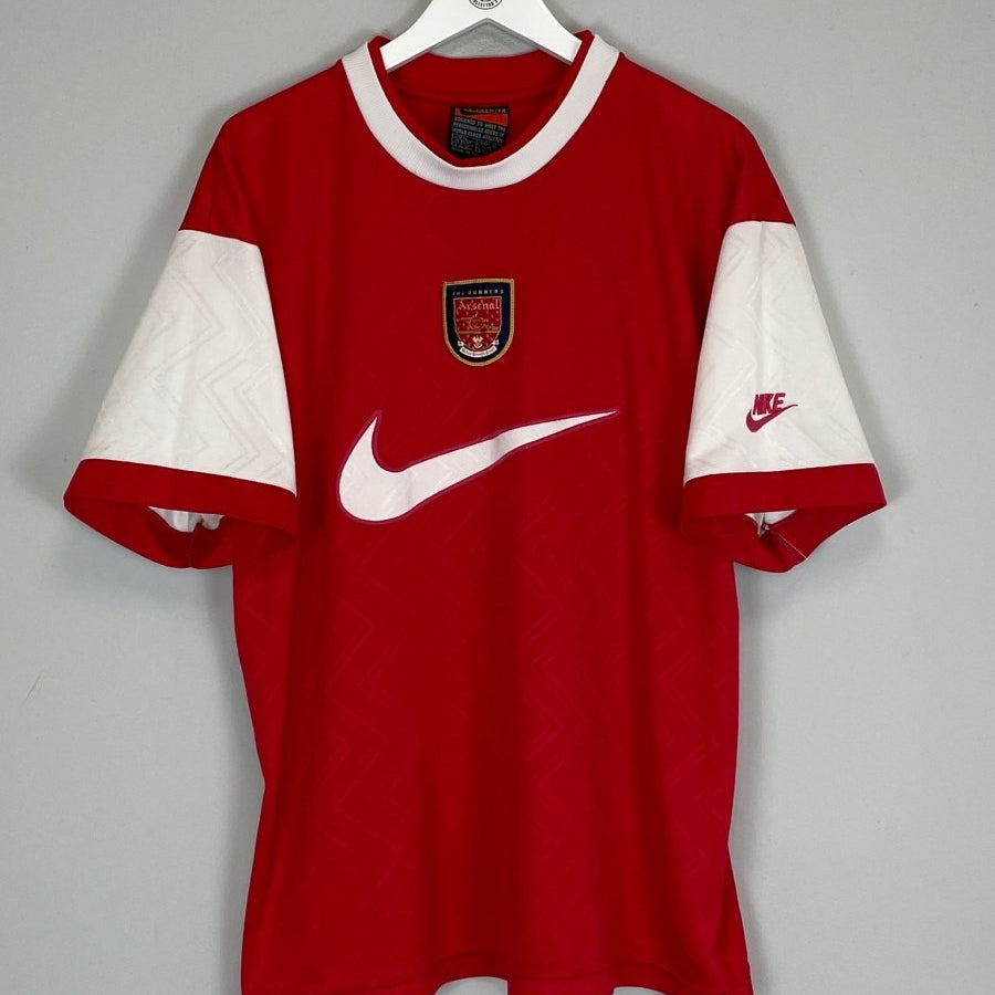 1994 ARSENAL TRAINING SHIRT (XL) NIKE - Cult Kits - XL - Buy Vintage Football Shirts, Authentic Retro Football Shirts For Sale, Classic Football Shirts & Soccer Jersey