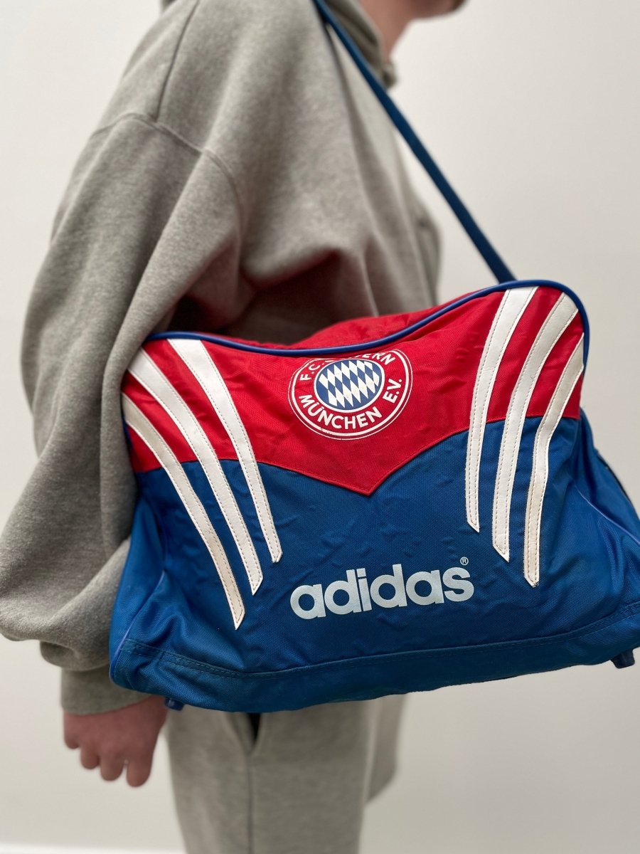 1994 BAYERN MUNICH KIT BAG ADIDAS - Cult Kits - N/A - Buy Vintage Football Shirts, Authentic Retro Football Shirts For Sale, Classic Football Shirts & Soccer Jersey
