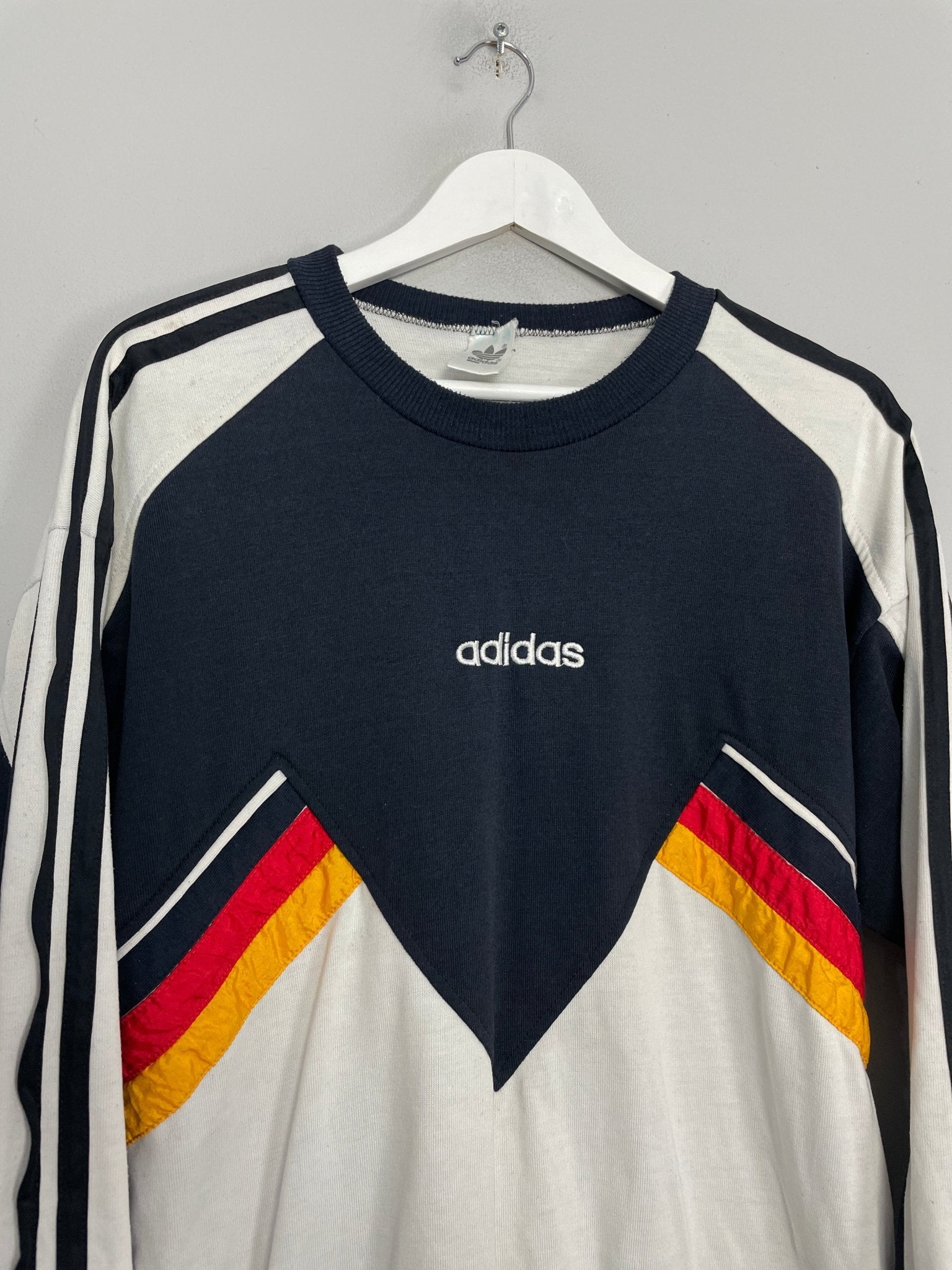 Shop 1994 GERMANY JUMPER (S) ADIDAS, classic football shirts, vintage football shirts & retro soccer jerseys at Cult Kits