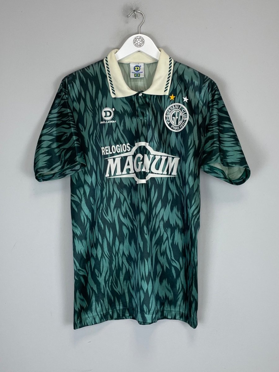 1994 GUARANI 10 HOME SHIRT (M) DELLERBA - Cult Kits - Medium - Buy Vintage Football Shirts, Authentic Retro Football Shirts For Sale, Classic Football Shirts & Soccer Jersey
