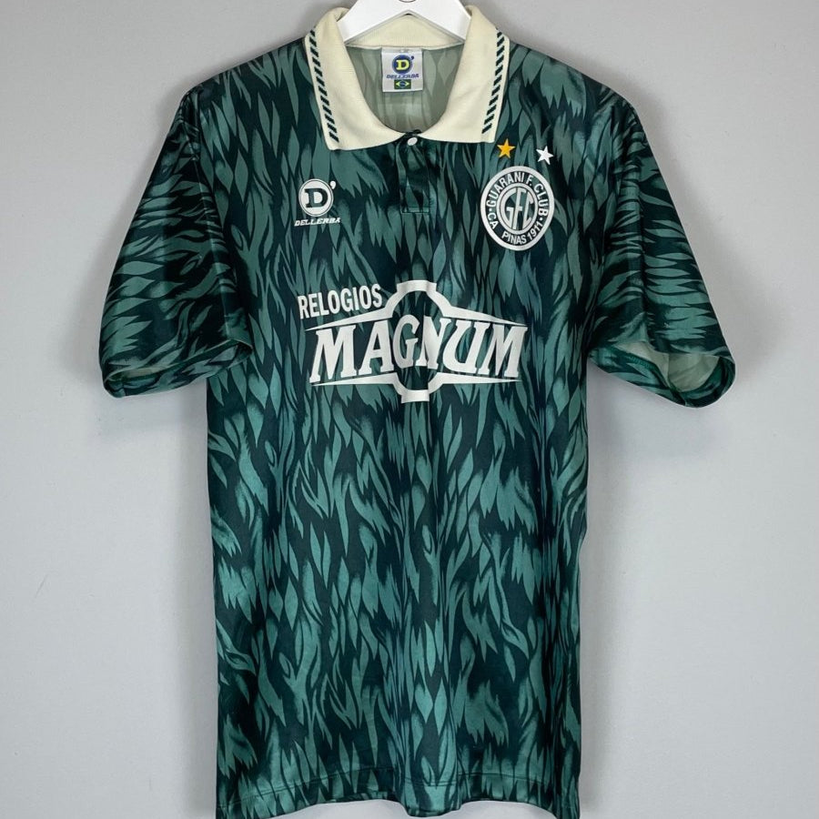 1994 GUARANI 10 HOME SHIRT (M) DELLERBA - Cult Kits - Medium - Buy Vintage Football Shirts, Authentic Retro Football Shirts For Sale, Classic Football Shirts & Soccer Jersey
