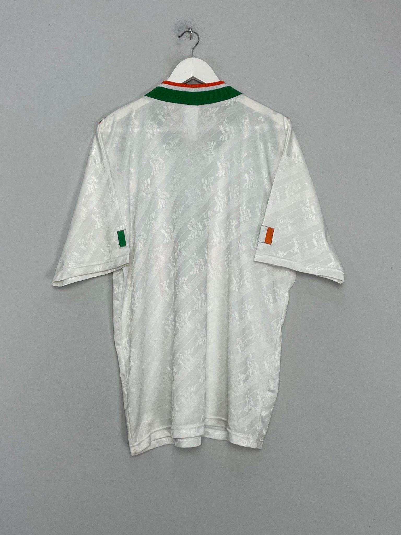 Shop 1994 IRELAND HOME SHIRT (L) ADIDAS, classic football shirts, vintage football shirts & retro soccer jerseys at Cult Kits