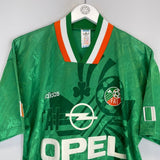 1994 IRELAND HOME SHIRT (M) ADIDAS - Cult Kits - Medium - Buy Vintage Football Shirts, Authentic Retro Football Shirts For Sale, Classic Football Shirts & Soccer Jersey