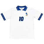 Buy 1994 ITALY R.BAGGIO 10 BOOTLEG AWAY SHIRT *SIGNED* (M) FAN ~ Free worldwide shipping available ~ Authentic Vintage Football Shirts from Cult Kits