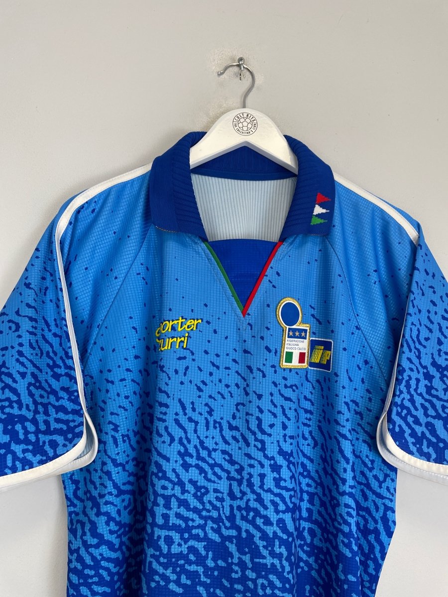 1994 ITALY 'SUPPORTER AZZURI' SHIRT (XL) OM - Cult Kits - XL - Buy Vintage Football Shirts, Authentic Retro Football Shirts For Sale, Classic Football Shirts & Soccer Jersey