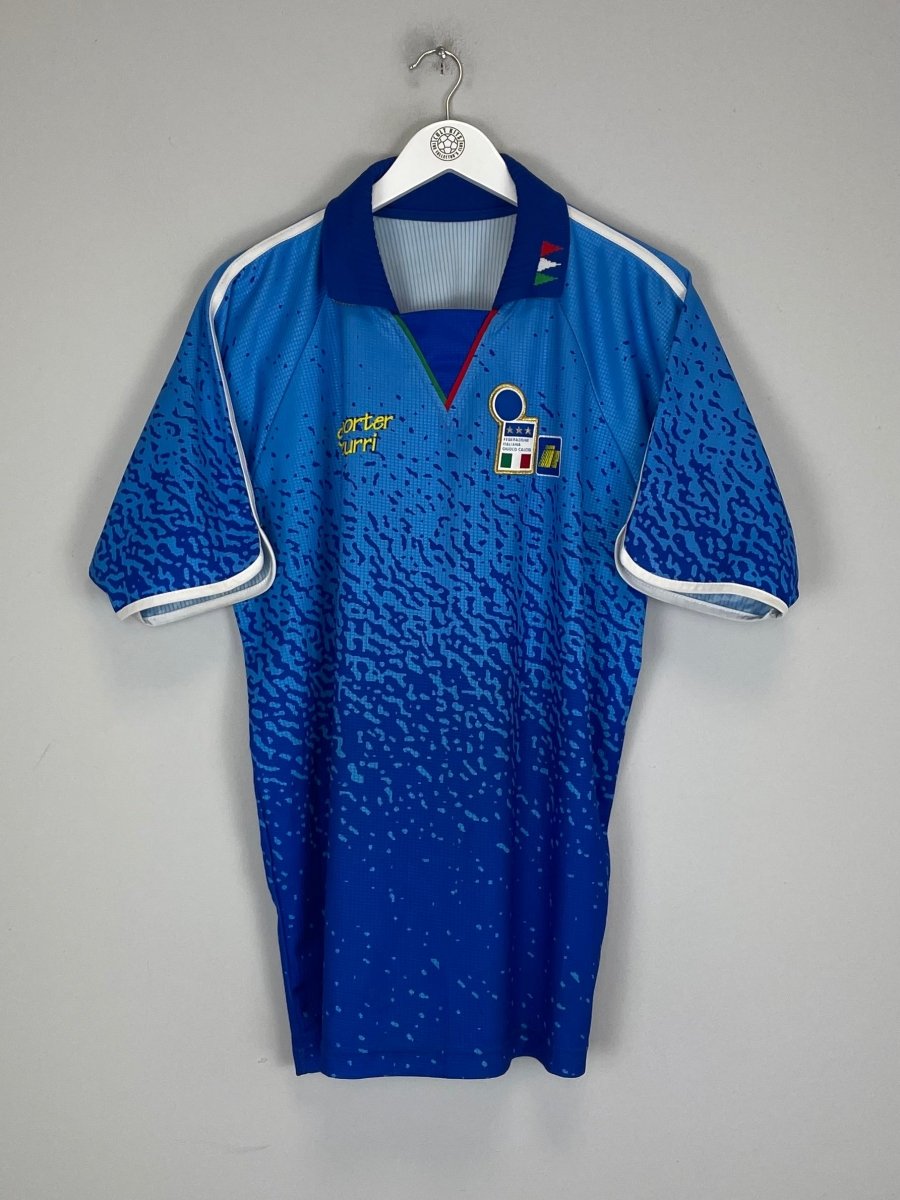 1994 ITALY 'SUPPORTER AZZURI' SHIRT (XL) OM - Cult Kits - XL - Buy Vintage Football Shirts, Authentic Retro Football Shirts For Sale, Classic Football Shirts & Soccer Jersey