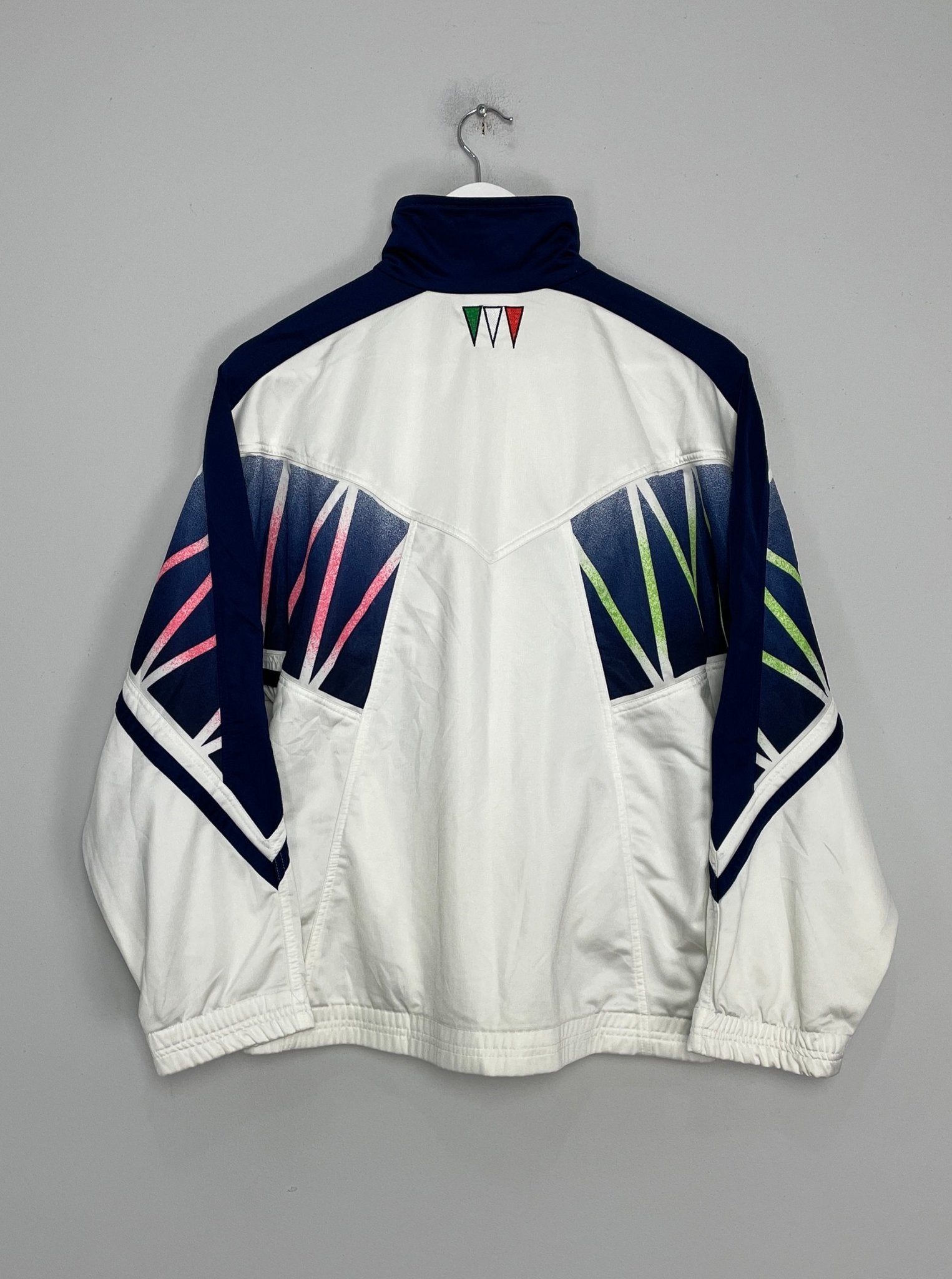 Shop 1994 ITALY TRACK JACKET (M) DIADORA, classic football shirts, vintage football shirts & retro soccer jerseys at Cult Kits
