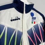 Shop 1994 ITALY TRACK JACKET (M) DIADORA, classic football shirts, vintage football shirts & retro soccer jerseys at Cult Kits