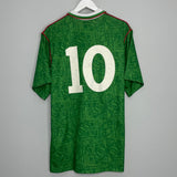 Shop 1994 MEXICO #10 HOME SHIRT (XL) UMBRO, classic football shirts, vintage football shirts & retro soccer jerseys at Cult Kits