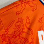 Shop 1994 NETHERLANDS BERGKAMP #10 HOME SHIRT (L) LOTTO, classic football shirts, vintage football shirts & retro soccer jerseys at Cult Kits