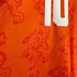 Shop 1994 NETHERLANDS BERGKAMP #10 HOME SHIRT (L) LOTTO, classic football shirts, vintage football shirts & retro soccer jerseys at Cult Kits