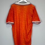 1994 NETHERLANDS HOME SHIRT (L) LOTTO - Cult Kits - Large - Buy Vintage Football Shirts, Authentic Retro Football Shirts For Sale, Classic Football Shirts & Soccer Jersey