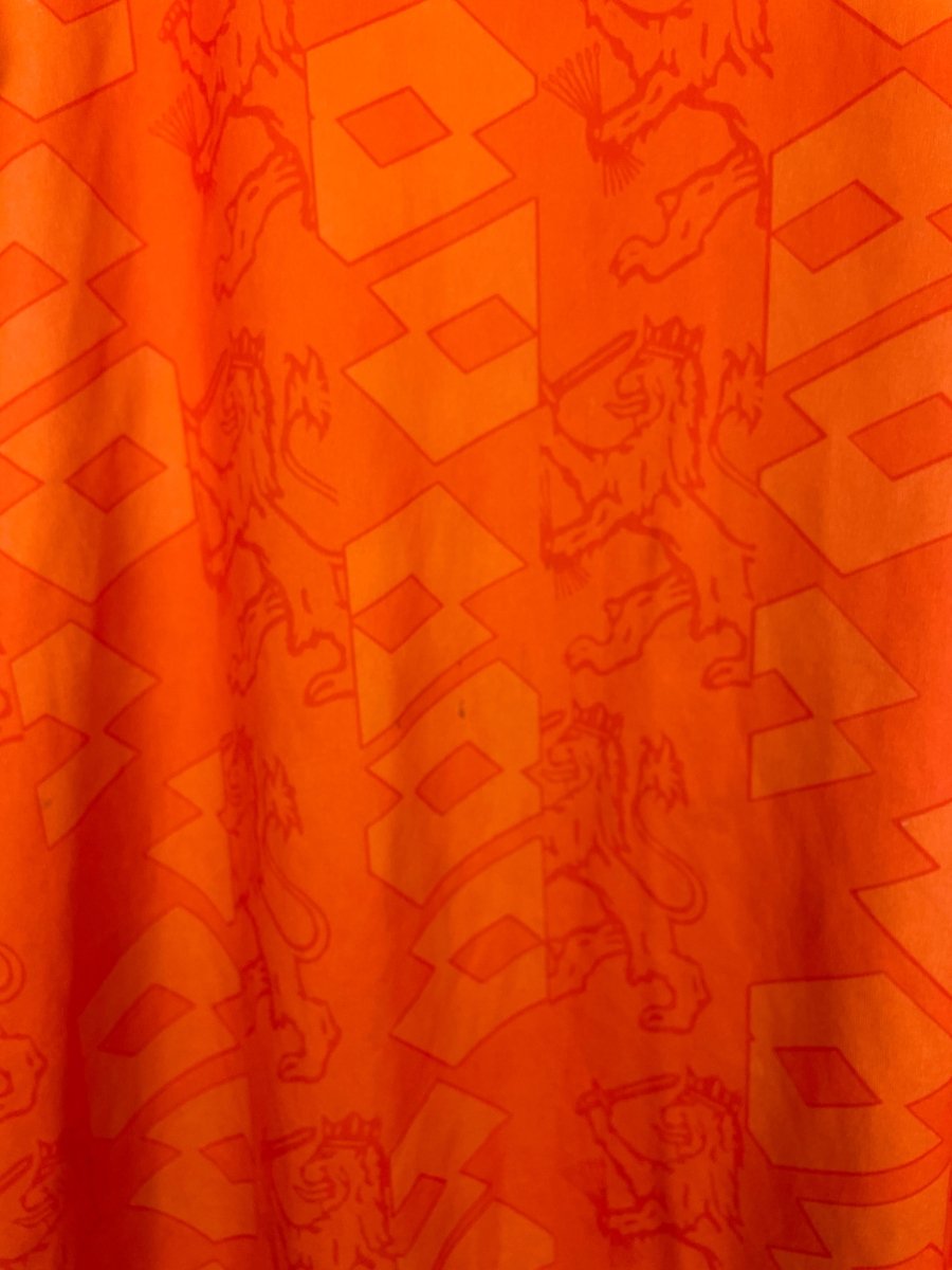 1994 NETHERLANDS HOME SHIRT (L) LOTTO - Cult Kits - Large - Buy Vintage Football Shirts, Authentic Retro Football Shirts For Sale, Classic Football Shirts & Soccer Jersey