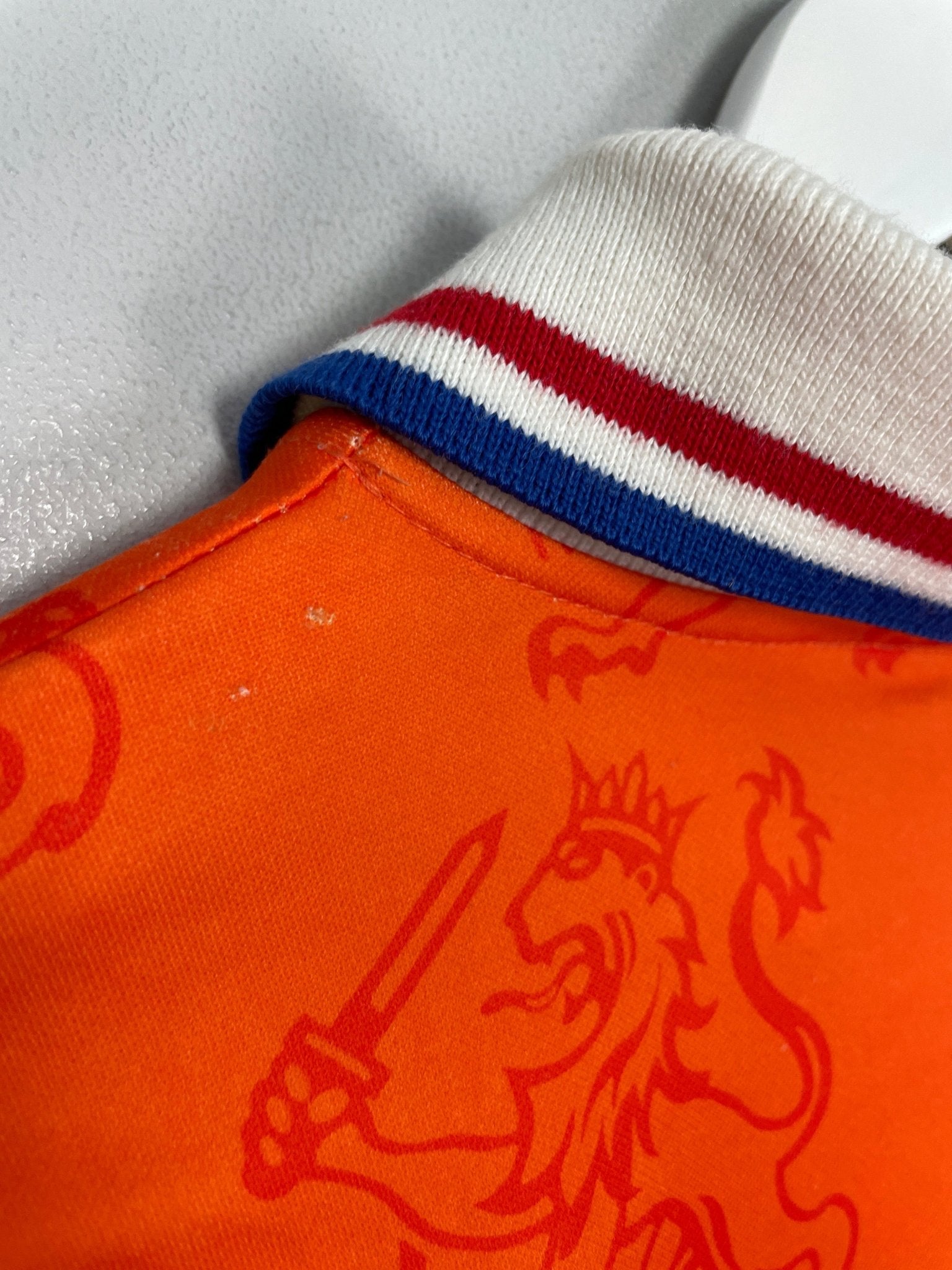 Shop 1994 NETHERLANDS *PLAYER ISSUE* HOME SHIRT (M) LOTTO, classic football shirts, vintage football shirts & retro soccer jerseys at Cult Kits