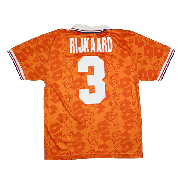 1994 Netherlands Rijkaard #3 Home Shirt (S) Lotto – Cult Kits