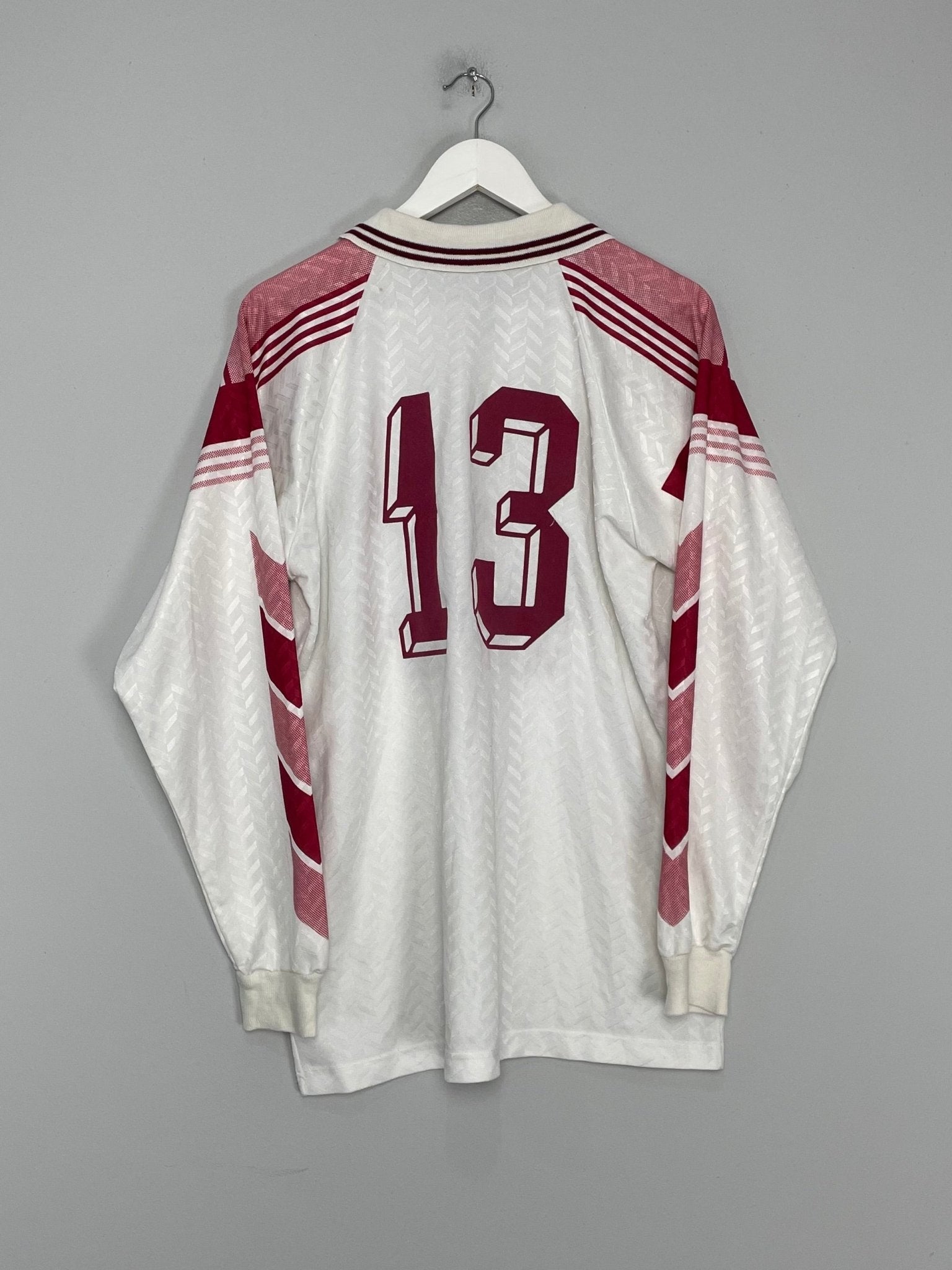 Shop 1994 SAN CARLO #13 L/S HOME SHIRT (L), classic football shirts, vintage football shirts & retro soccer jerseys at Cult Kits
