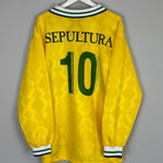 1994 SEPULTUR ROOTS L/S SHIRT (XL) OM - Cult Kits - XL - Buy Vintage Football Shirts, Authentic Retro Football Shirts For Sale, Classic Football Shirts & Soccer Jersey