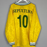 1994 SEPULTUR ROOTS L/S SHIRT (XL) OM - Cult Kits - XL - Buy Vintage Football Shirts, Authentic Retro Football Shirts For Sale, Classic Football Shirts & Soccer Jersey