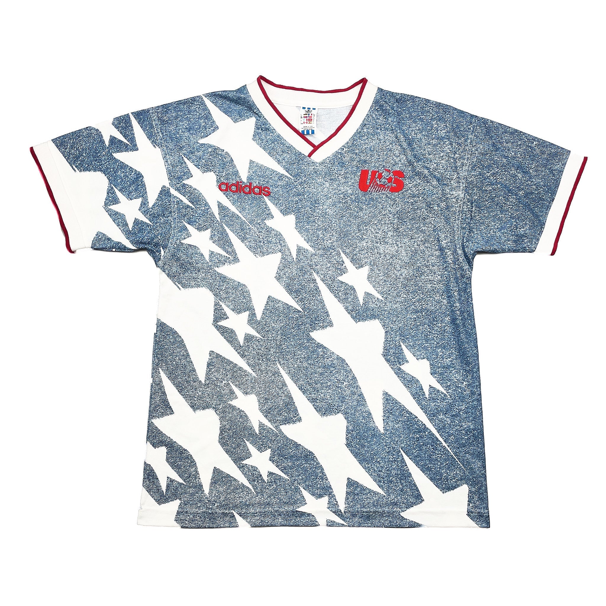 Buy 1994 USA Away Shirt (XL) Adidas ~ Free worldwide shipping ~ Authentic Vintage Football Shirts from Cult Kits