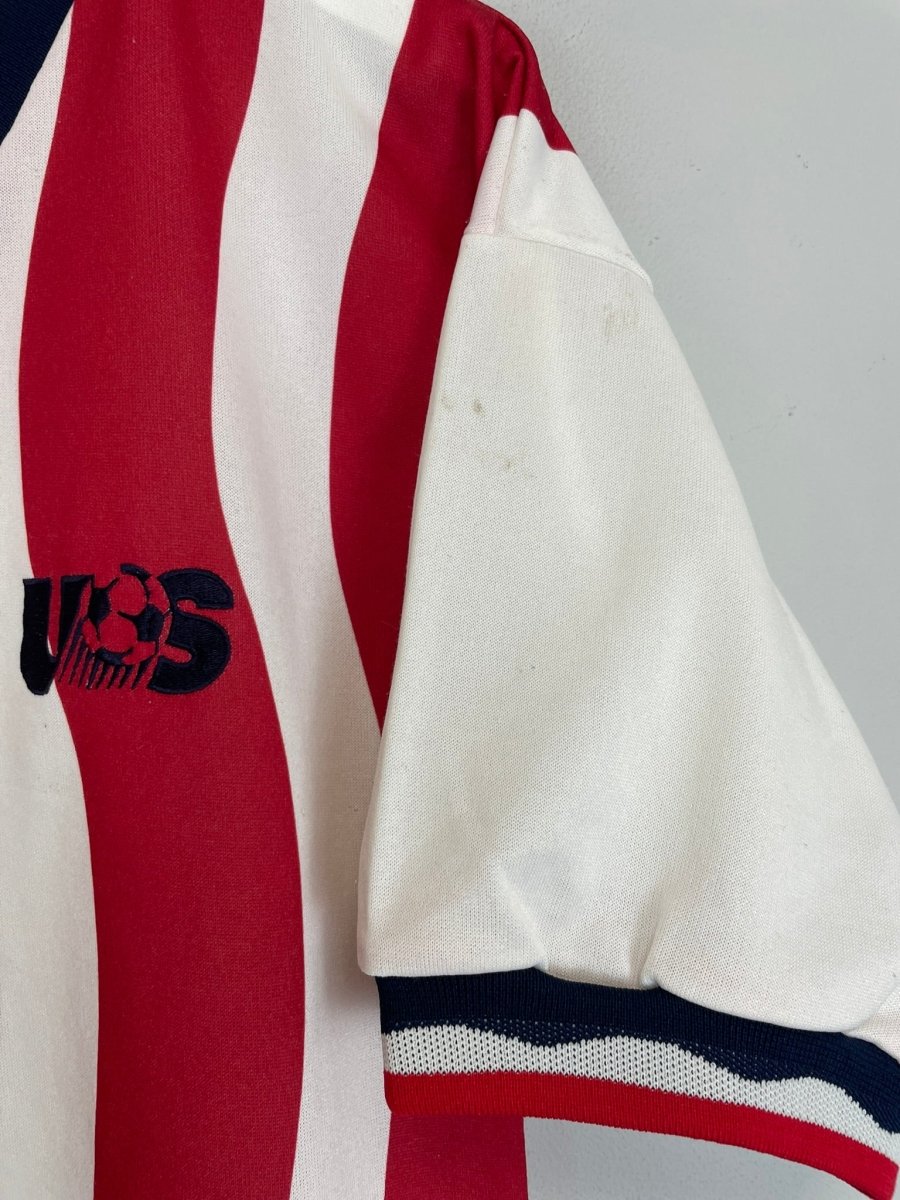1994 USA HOME SHIRT (L) ADIDAS - Cult Kits - Large - Buy Vintage Football Shirts, Authentic Retro Football Shirts For Sale, Classic Football Shirts & Soccer Jersey