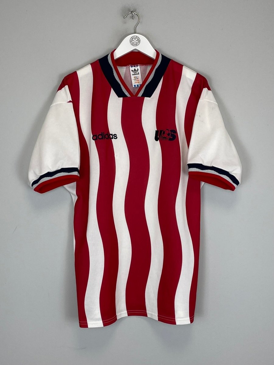1994 USA HOME SHIRT (L) ADIDAS - Cult Kits - Large - Buy Vintage Football Shirts, Authentic Retro Football Shirts For Sale, Classic Football Shirts & Soccer Jersey