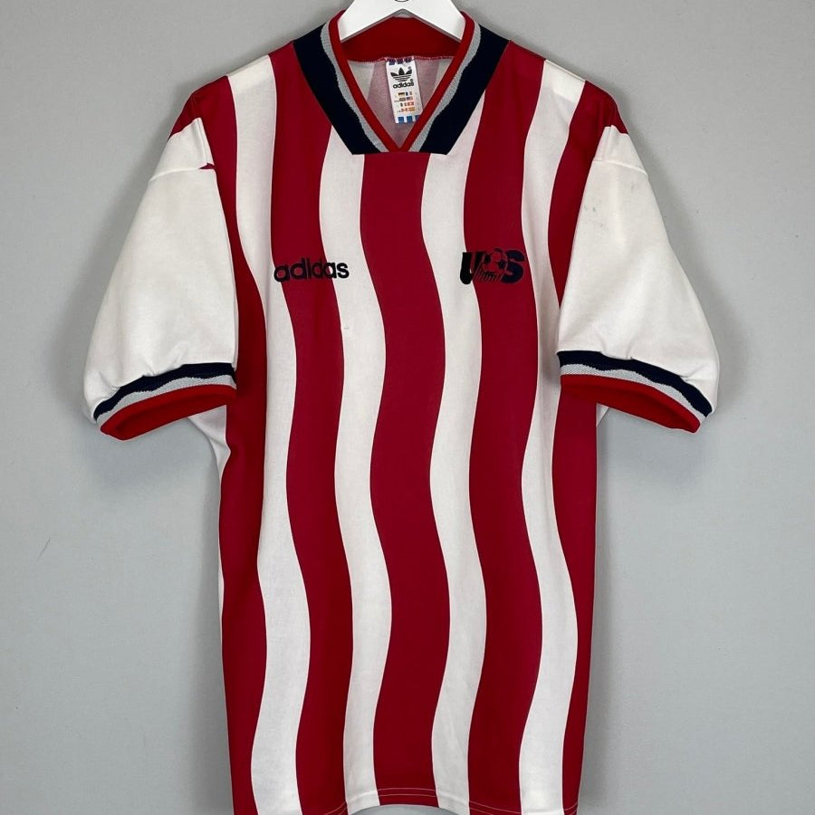 1994 USA HOME SHIRT (L) ADIDAS - Cult Kits - Large - Buy Vintage Football Shirts, Authentic Retro Football Shirts For Sale, Classic Football Shirts & Soccer Jersey