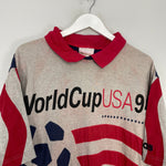 Shop 1994 USA WORLD CUP T-SHIRT (M) ADIDAS, classic football shirts, vintage football shirts & retro soccer jerseys at Cult Kits