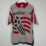 Shop 1994 USA WORLD CUP T-SHIRT (M) ADIDAS, classic football shirts, vintage football shirts & retro soccer jerseys at Cult Kits