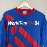 Shop 1994 USA WORLD CUP T-SHIRT (M) OM, classic football shirts, vintage football shirts & retro soccer jerseys at Cult Kits