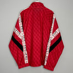 Shop 1994/95 AJAX 1/4 ZIP JACKET (XXL) UMBRO, classic football shirts, vintage football shirts & retro soccer jerseys at Cult Kits