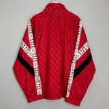 Shop 1994/95 AJAX 1/4 ZIP JACKET (XXL) UMBRO, classic football shirts, vintage football shirts & retro soccer jerseys at Cult Kits