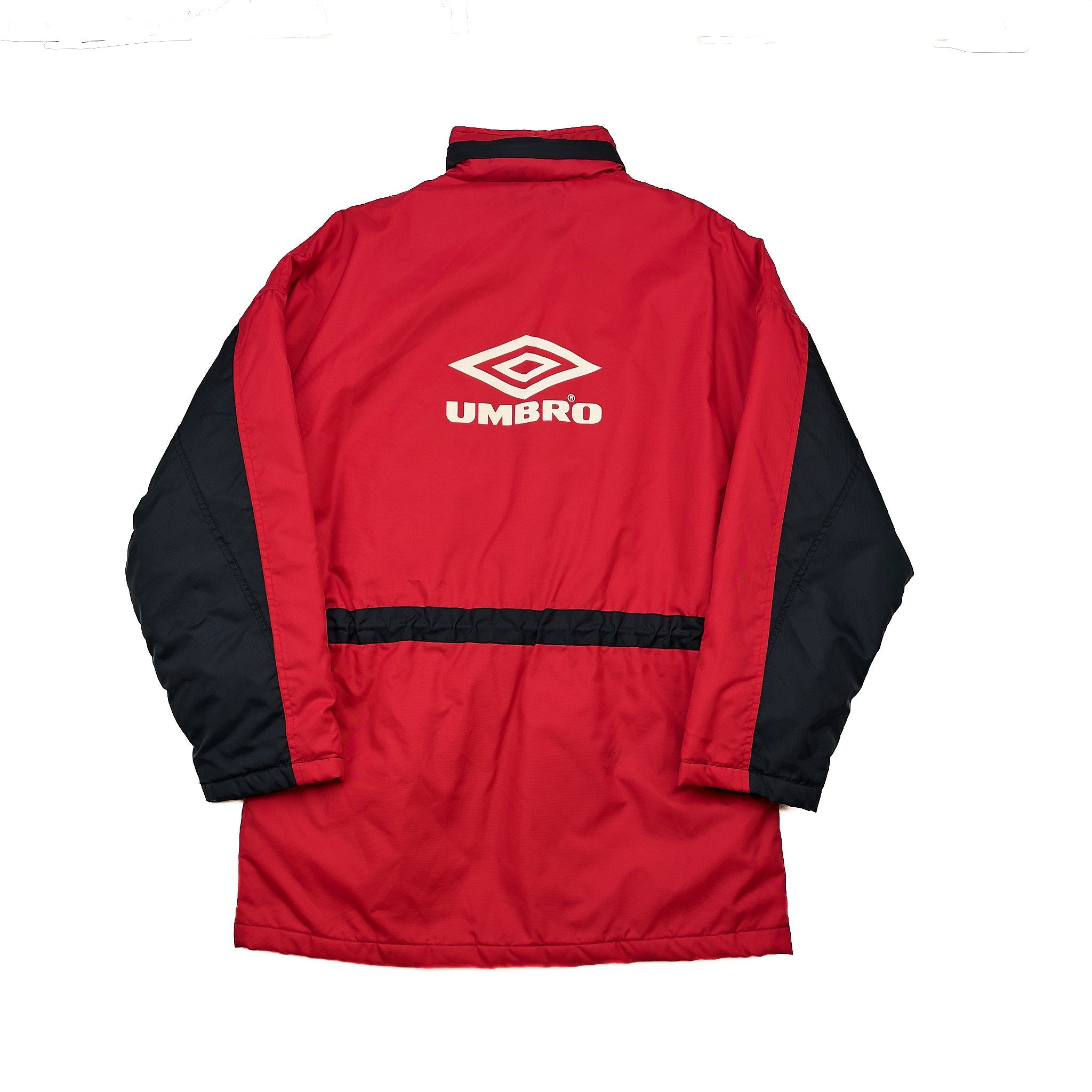 Buy 1994/95 Ajax Bench Coat (M) Umbro ~ Free worldwide shipping ~ Authentic Vintage Football Shirts from Cult Kits