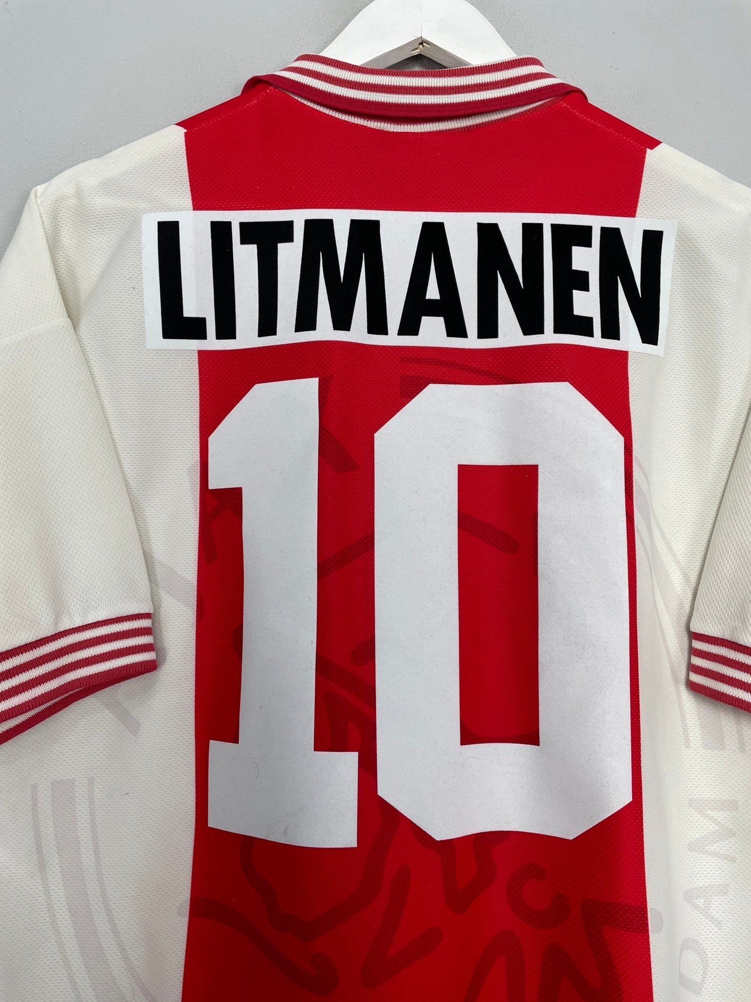 1994/95 AJAX LITMANEN #10 HOME SHIRT (L) UMBRO – Cult Kits