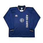 Buy 1994/95 Ajax L/S *Prototype* Away Shirt (L) Umbro ~ Free worldwide shipping ~ Authentic Vintage Football Shirts from Cult Kits