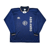 Buy 1994/95 Ajax L/S *Prototype* Away Shirt (L) Umbro ~ Free worldwide shipping ~ Authentic Vintage Football Shirts from Cult Kits