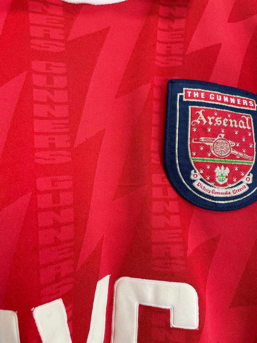 1994/95 ARSENAL HOME SHIRT (S) NIKE - Cult Kits - Small - Buy Vintage Football Shirts, Authentic Retro Football Shirts For Sale, Classic Football Shirts & Soccer Jersey