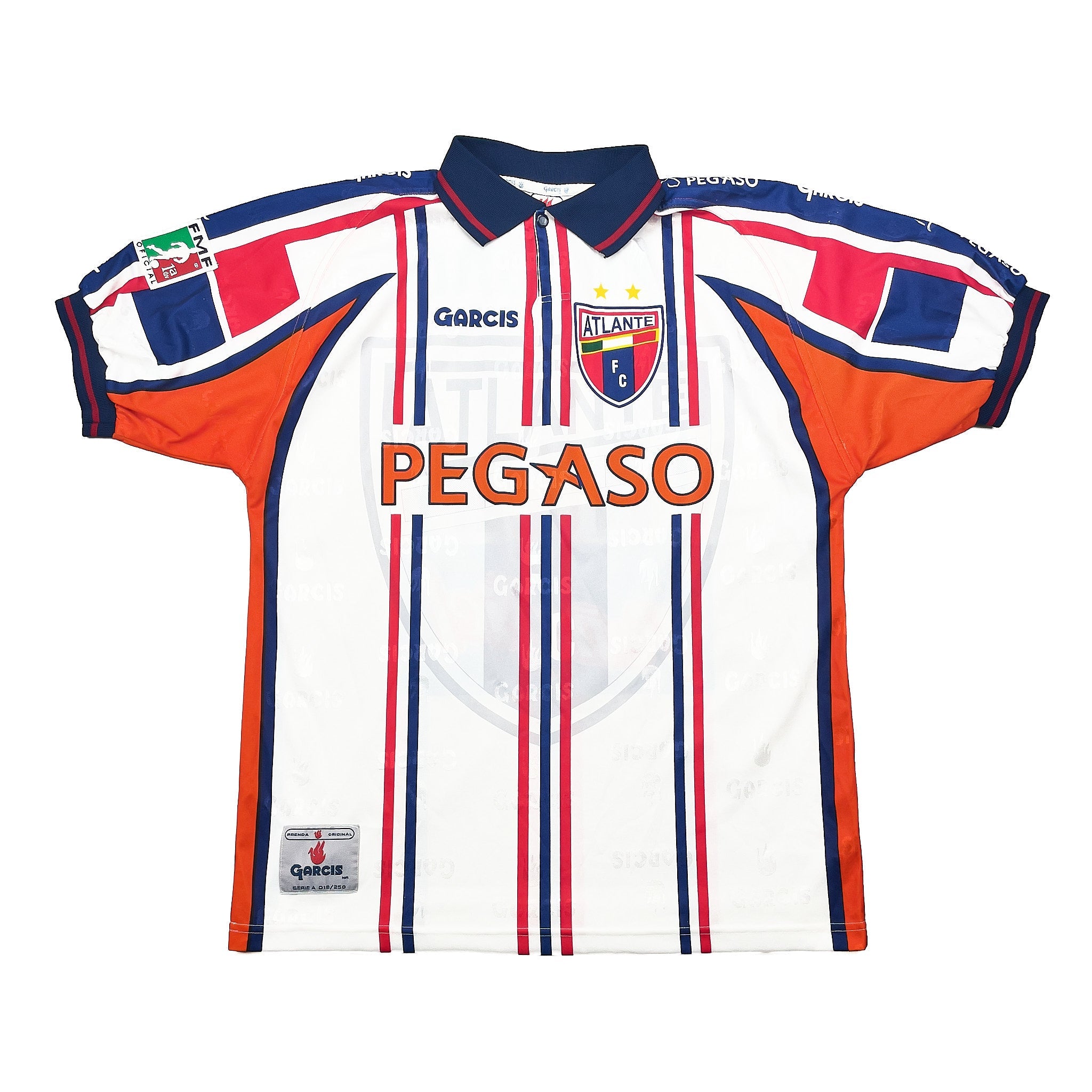 Buy 1994/95 Atlante 14 Away Shirt (XL) Garcis ~ Free worldwide shipping available ~ Authentic Vintage Football Shirts from Cult Kits