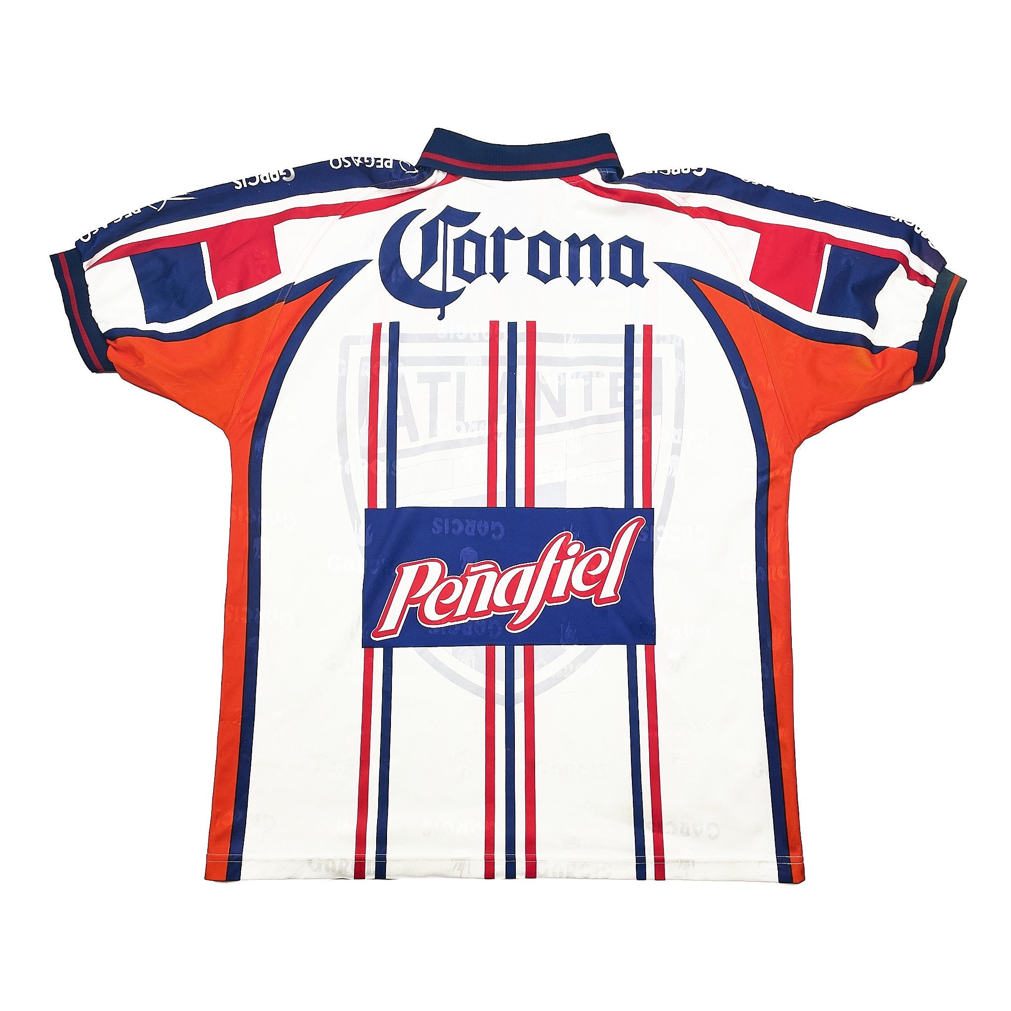 Buy 1994/95 Atlante Away Shirt (L) Garcis ~ Free worldwide shipping available ~ Authentic Vintage Football Shirts from Cult Kits