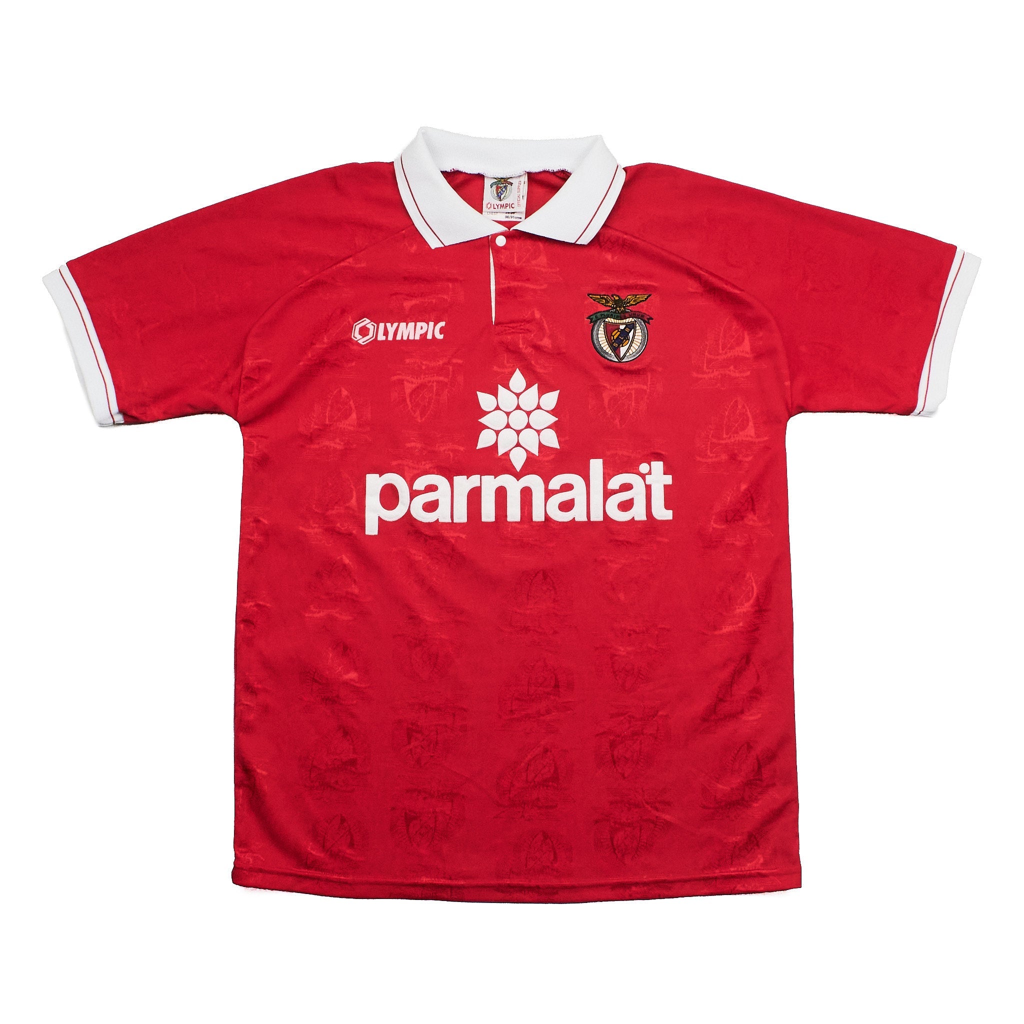 Buy 1994/95 Benfica 9 Home Shirt (S) Olympic ~ Free worldwide shipping ~ Authentic Vintage Football Shirts from Cult Kits