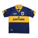 Buy 1994/95 Boca Juniors Maradona 10 Home Shirt (M) Olan ~ Free worldwide shipping ~ Authentic Vintage Football Shirts from Cult Kits