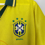 Shop 1994/95 BRAZIL HOME SHIRT (L) UMBRO, classic football shirts, vintage football shirts & retro soccer jerseys at Cult Kits